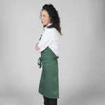 GREMBIULE CON PETTORINA TWILL 90X75 CM