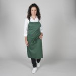 GREMBIULE CON PETTORINA TWILL 90X75 CM