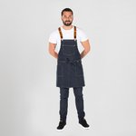 APRON WITH BIB TABERNAS 74X80 CM (No suspenders ref.329500)