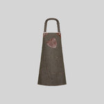 GREMBIULE CON PETTORINA TENERE 74X80 CM
