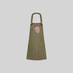 APRON WITH BIB TENERE 74X80 CM
