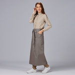 FULL LENGTH BISTRO OPEN TWILL POLYESTER 90X110 CM
