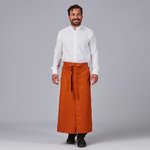 FULL LENGTH BISTRO OPEN TWILL POLYESTER 90X110 CM
