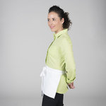 AVENTAL S/PEITO CURTO C/BOLS. FITAS ALGODÃO 30X60 CM