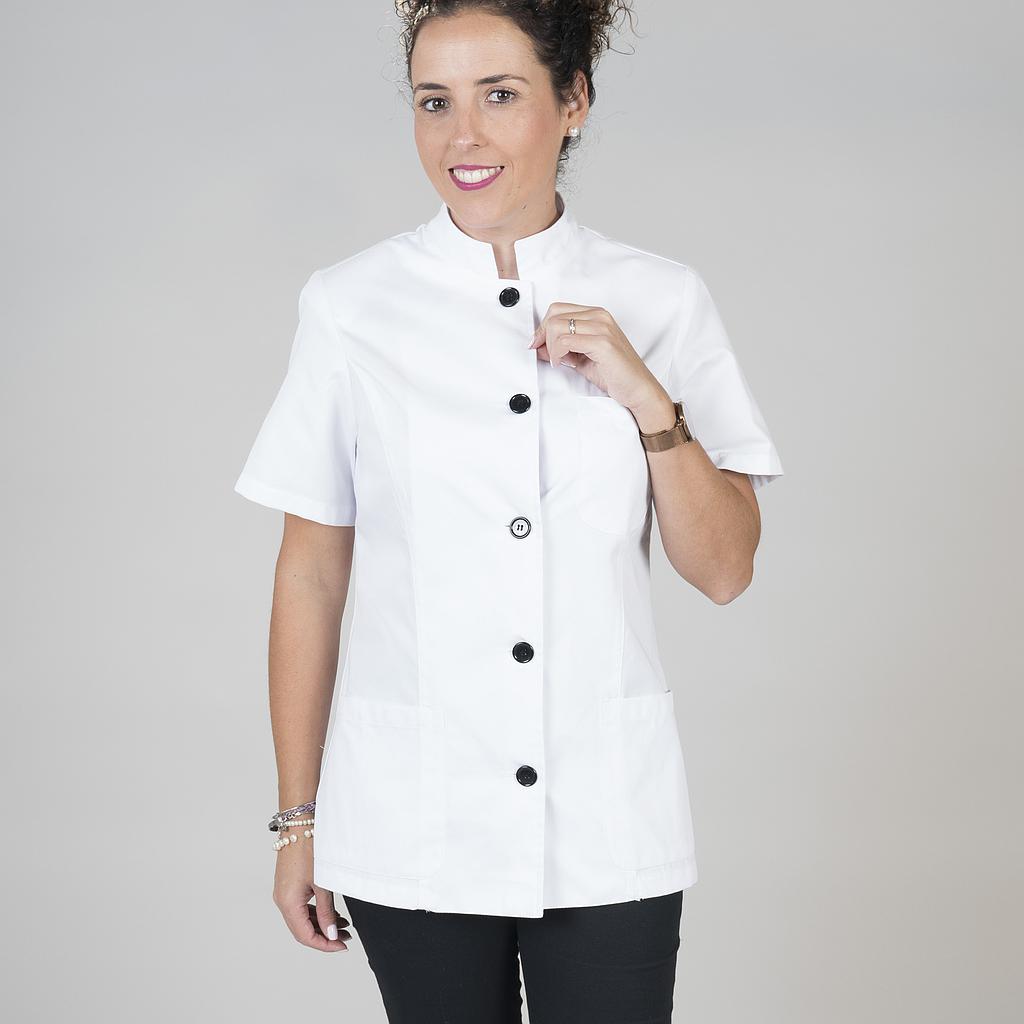 BLUSA SENHORA GOLA MÃO M/CURTA - Imagem