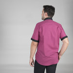 CAMISA HOMBRE CUELLO MAO M/C COMBI