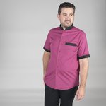 CAMISA HOMBRE CUELLO MAO M/C COMBI