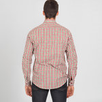 CAMISA HOMBRE VICENZO SLIM FIT VICHY 