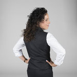 GILET FEMME COL SMOKING