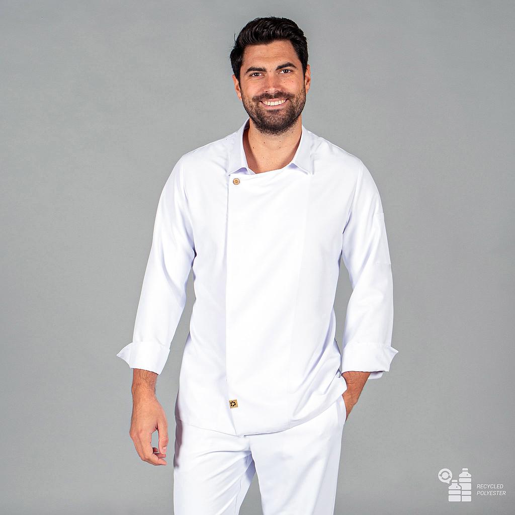 CASACO COZINHA UNISSEXO ARIAS TECIDO RECICLADO MICROFIBRA - Imagem