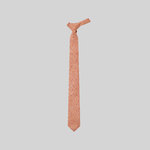 TIE WITH KNOT SLIM HESSIAN
