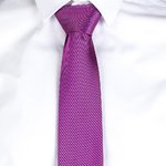 CRAVATTA SENZA NODO JACQUARD RIGHE
