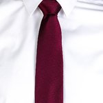 CRAVATE SANS NOEUD OEIL-DE-PERDRIX
