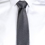 GRAVATA SEM NÓ JACQUARD OLHO DE PERDIZ