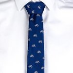 SLIM JACQUARD TIE KNOTLESS