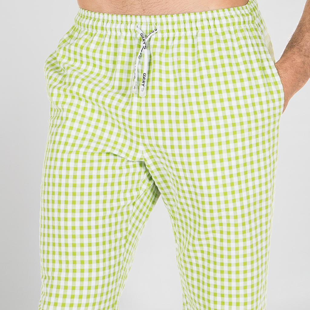 CALÇAS BÂMBULA UNISSEXO ELÁSTICO+CORDÃO EXTERIOR - Imagem