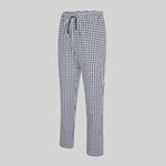 TROUSERS CHEESECLOTH UNISEX ELASTIC BAND+OUTER DRAWSTRING
