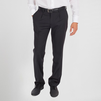 MEN'S PLEATED TROUSERS
