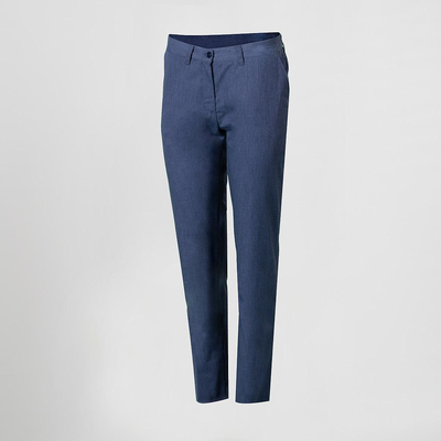 TROUSERS WOMAN CHINESE TWILL MELANGE
