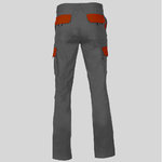 TROUSERS UNISEX MULTIPOCKETS ELASTIC GAMO PRINT MIX
