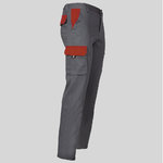 TROUSERS UNISEX MULTIPOCKETS ELASTIC GAMO PRINT MIX
