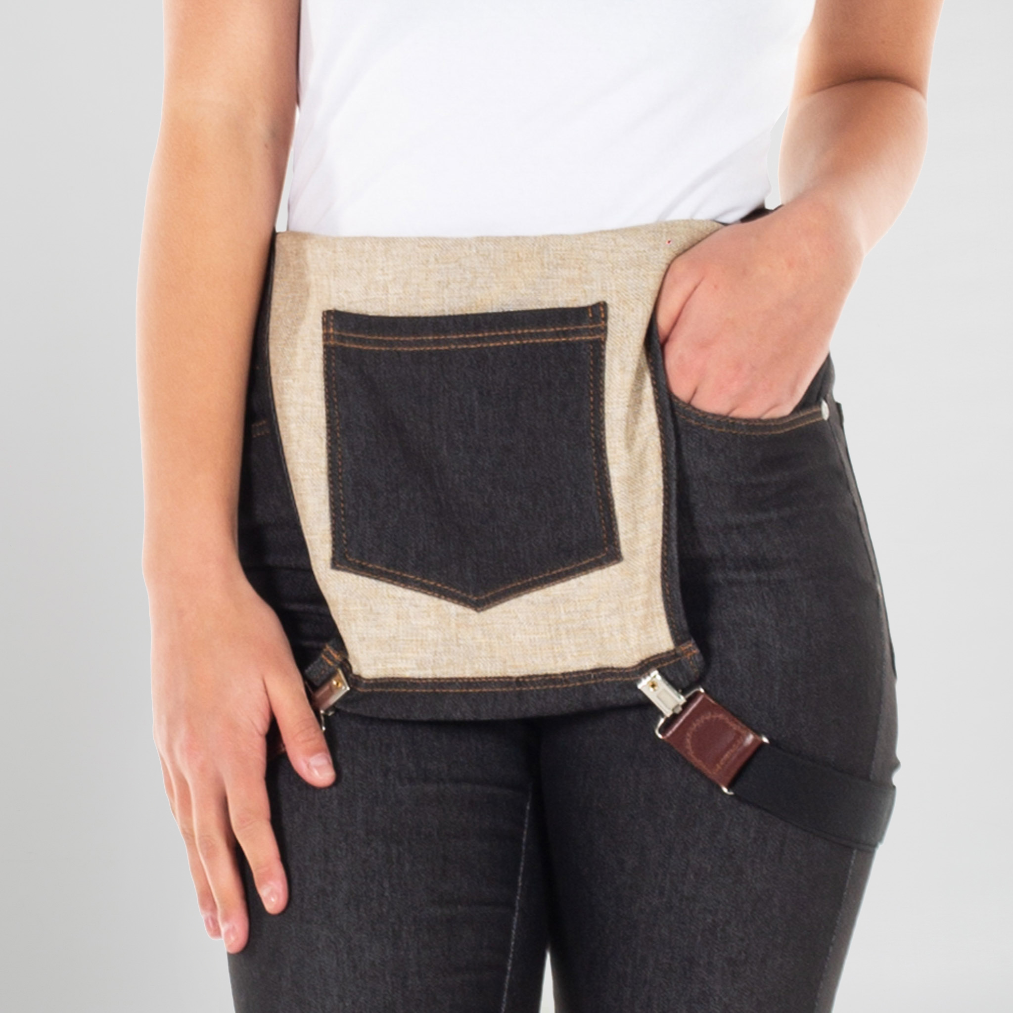 PETO UNISEX VAQUERO tirantes aparte ref.3295