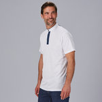 POLO HOMME COL MAO DENIM "RED LINE"
