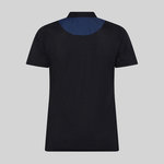 POLO WOMAN GRANDAD COLLAR UNWASHED DENIM "REDLINE"
