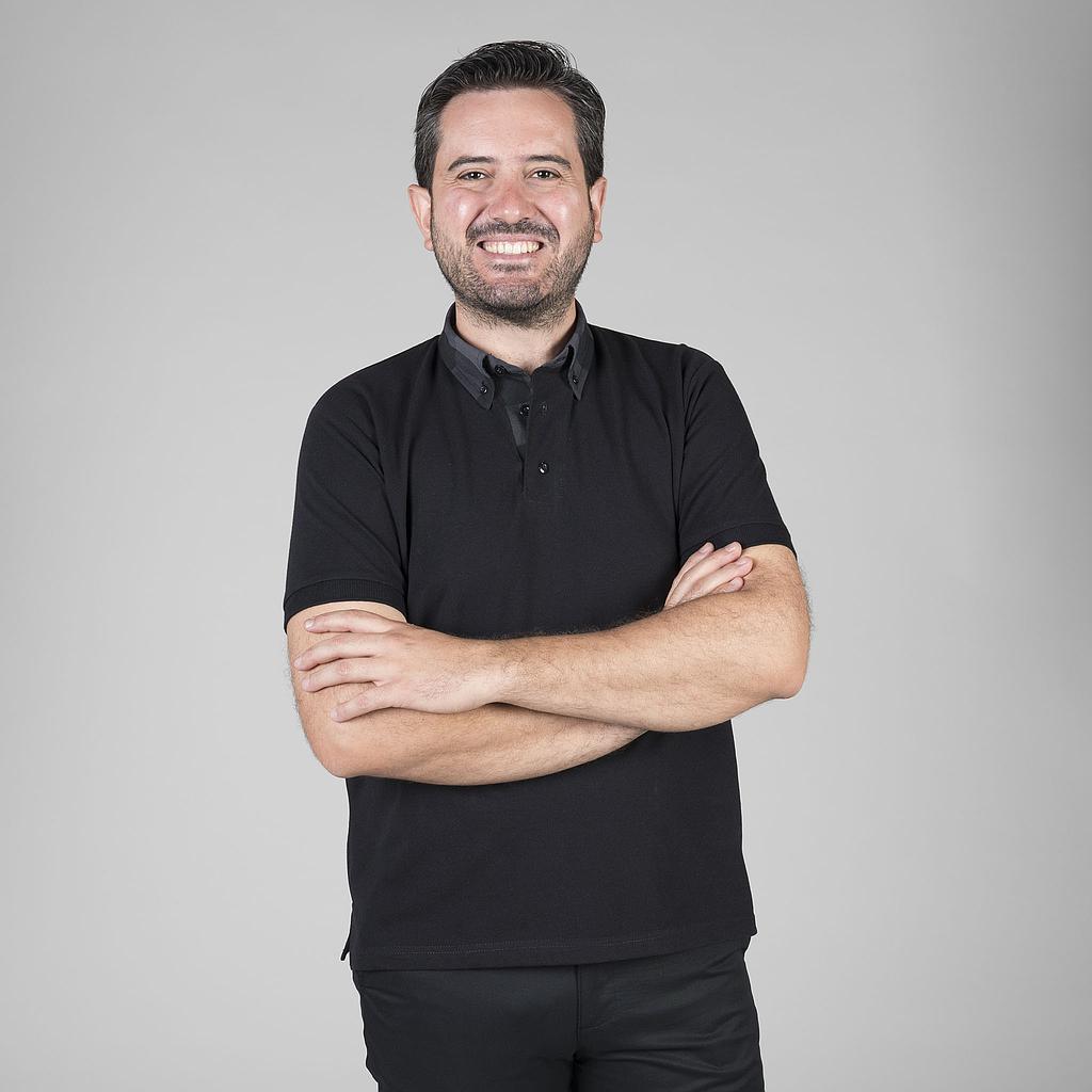 POLO PRETO HOMEM M/C C/CAMISEIRO - Imagem