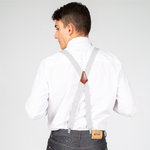 ALÇA/SUSPENSÓRIOS 30 MM ELÁSTICO UNISSEXO (4 MOLAS)