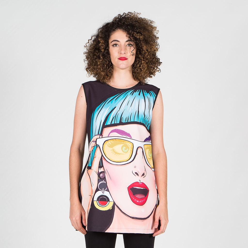 VESTIDO MULHER TULIPAN - Imagem