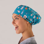 CAPPELLINO CHIRURGO ELASTICO CON STAMPA
