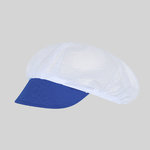CASQUETTE FEMME FILET BLANC VISIÈRE COULEUR (Paq. 10 un.)
