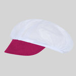 CAPPELLINO DONNA RETE VISIERA COLORE (PACCO 10 un.)
