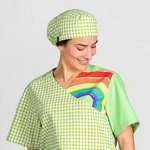 CAPPELLINO CON ELASTICO BAMBULA ANTIBATTERICO 
