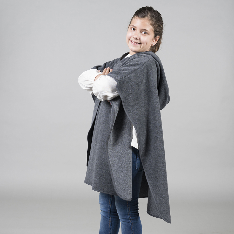 PONCHO POLAR INFANTIL - Imagem