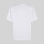 OUTFIT UNISEX WHITE V-NECK / ELASTICATED TROUSERS SCRUB SUIT "REDLINE"
