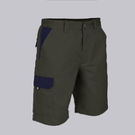 UNISEX BERMUDA SHORTS MULTIPOCKETS ELASTIC COMBINED MAPLE