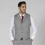 CHALECO HOMBRE SOLAPA CHEVIOT