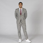 VESTE HOMME 2 BOUTONS SLIM FIT CHEVIOT
