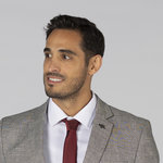 VESTE HOMME 2 BOUTONS SLIM FIT CHEVIOT
