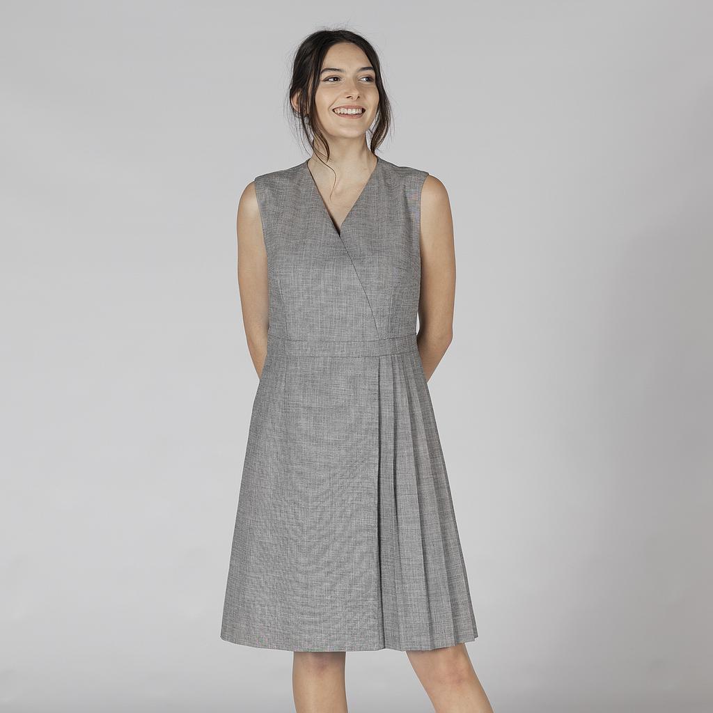 VESTIDO PARTES SENHORA CHEVIOT - Imagem