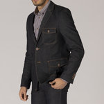 BLAZER MAN 2 BUTTONS SLIM FIT TRENDER
