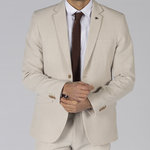 BLAZER MAN 2 BUTTONS SLIM FIT X.LINEN