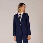 AMERICANA MUJER 1 BOTON X.LINEN