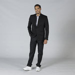 GIACCA UOMO 1 PULSANTE CON REVERS INVERTITO SLIM FIT TRIVIAL
