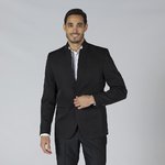 GIACCA UOMO 1 PULSANTE CON REVERS INVERTITO SLIM FIT TRIVIAL
