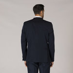 BLAZER WOMAN 1 BUTTON REVERSE LAPEL TRIVIAL 

