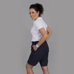 BERMUDA SHORTS UNISEX ELASTIC BAND+OUTER DRAWSTRING MICROFIBER
