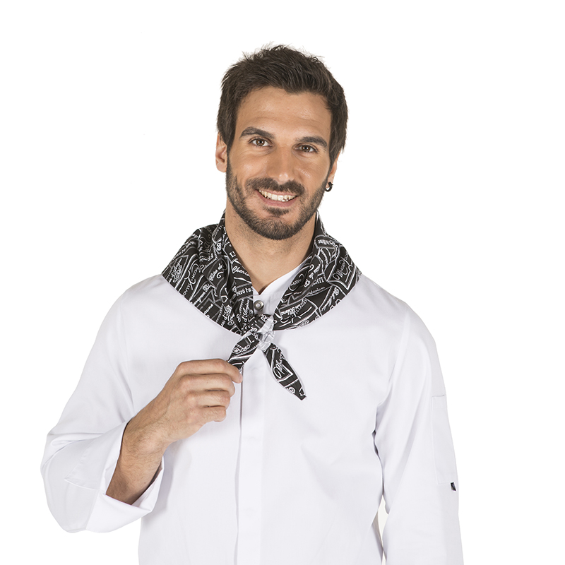 CHEF'S PRINTED NECKERCHIEF - Imagem